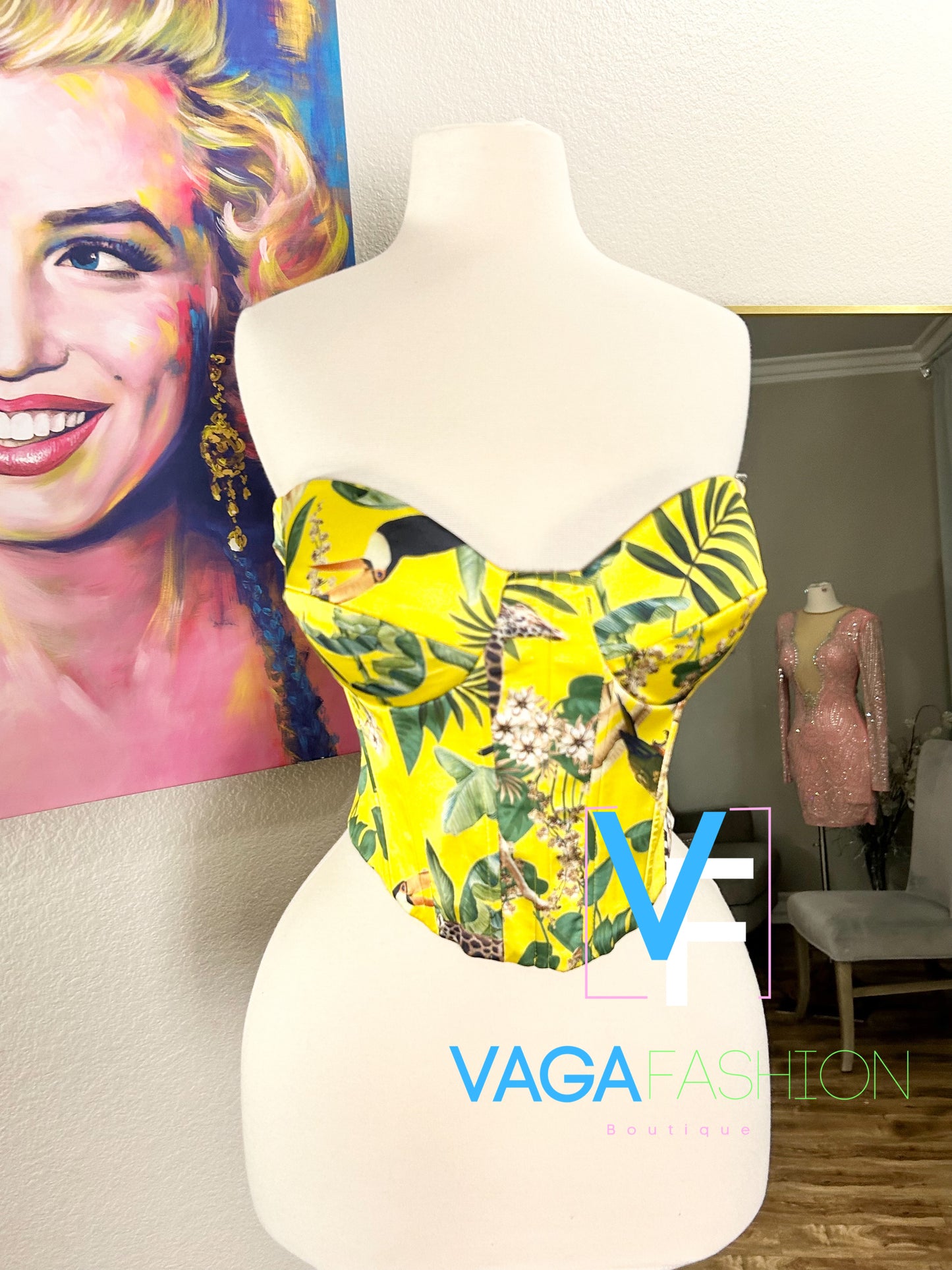 Jungle Corset Top