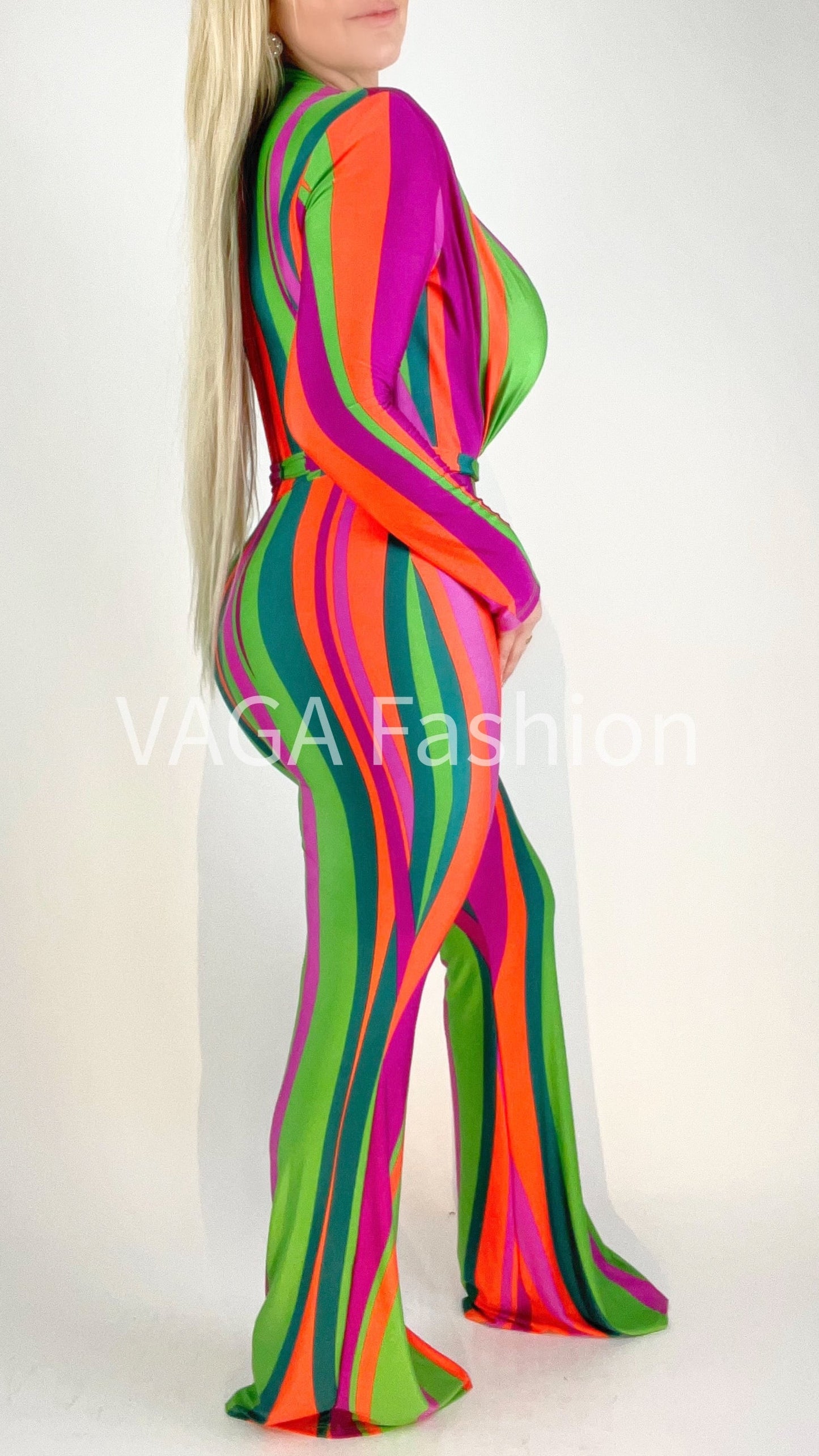 Pop of Color Jumpsuit